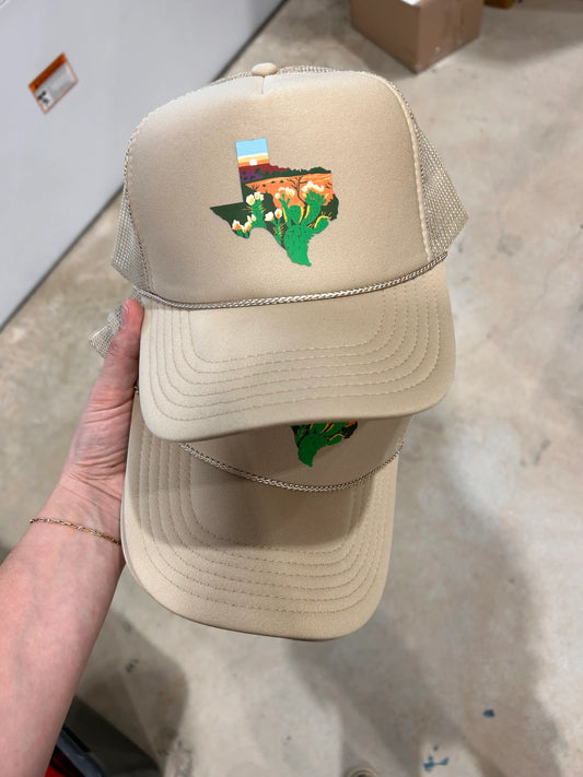 Texas Scene Trucker Hat