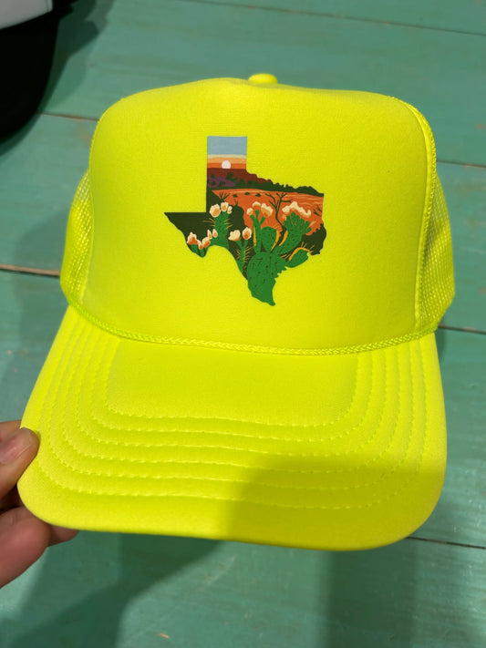 Texas Scene Trucker Hat