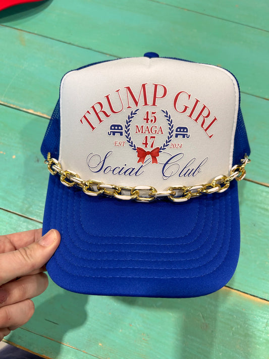 Trump Girl Social Club Trucker Hat