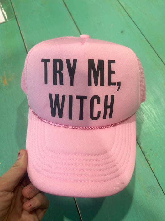 Try Me Witch Trucker
